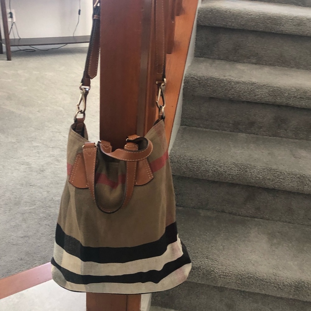 Burberry canvas House Check Handbag